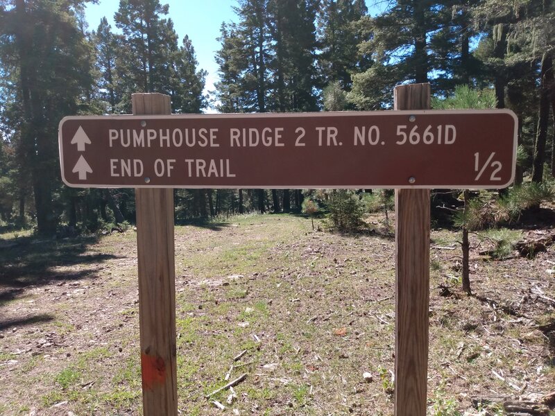 Signage at trailhead.