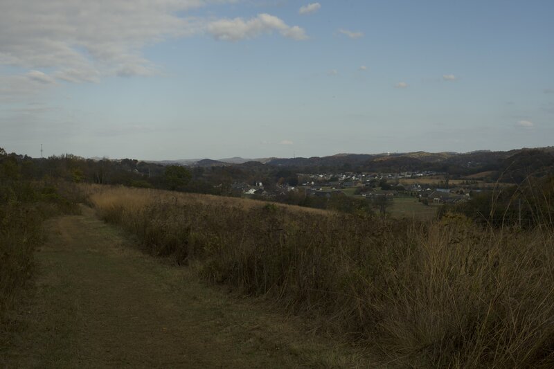 There are great views of the mountains and surrounding communities from the trail.