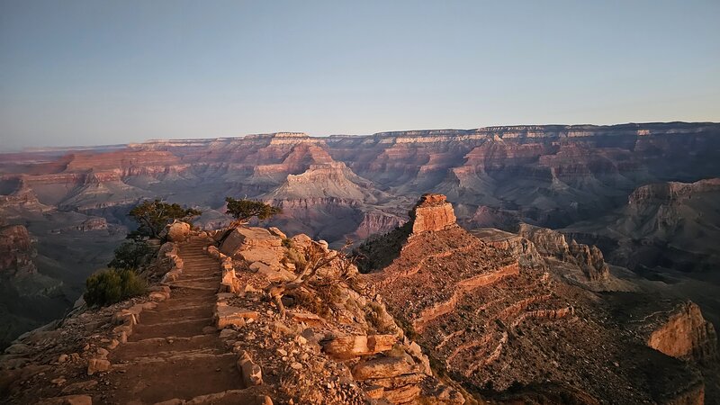 Pre Sunrise on South Kaibab Trail.