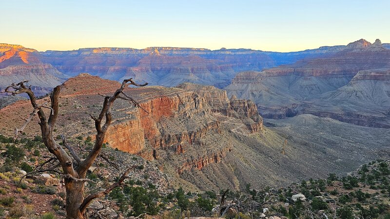 Pre Sunrise on South Kaibab Trail.