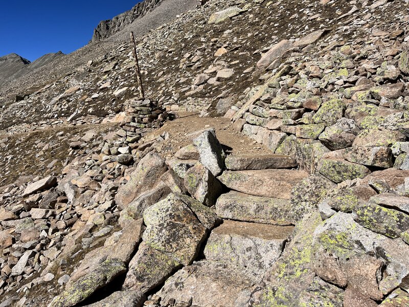 Trail is easy to follow in the Navajo Basin.