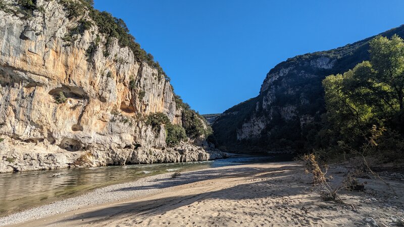 Ardeche Gorges.