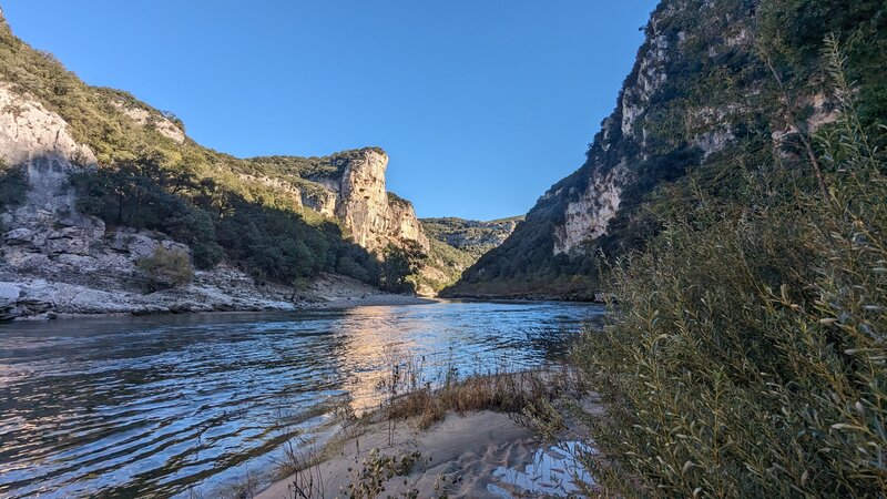 Ardeche Gorges.