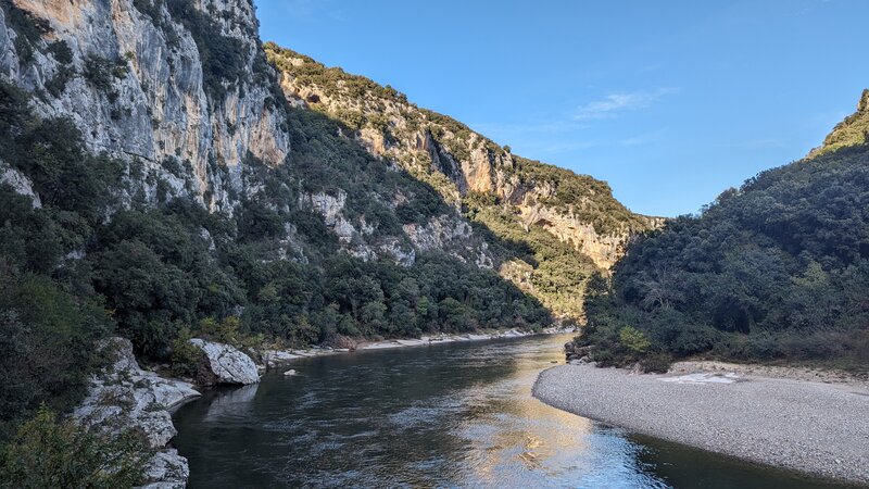 Ardeche Gorges.