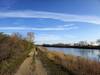 Along the old road on the west side of Hogback Pond.