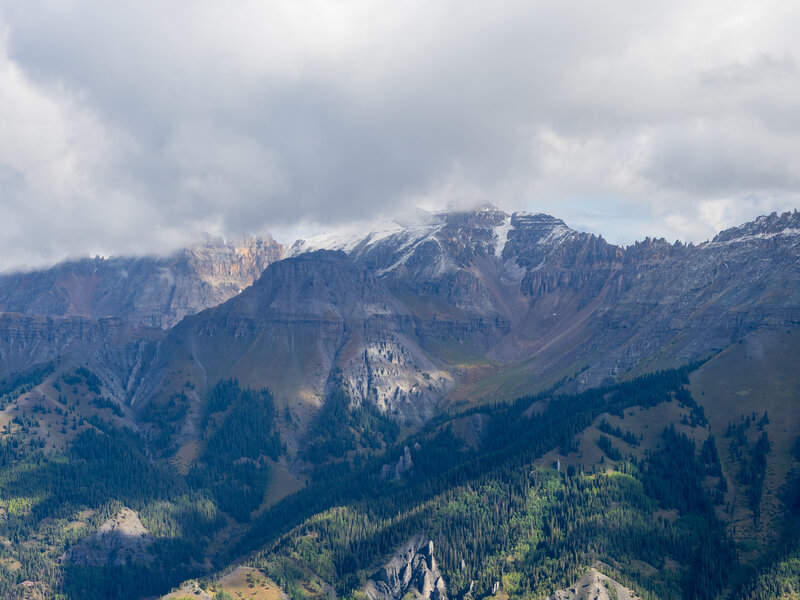 Views from the Ballard Mountain Trail.