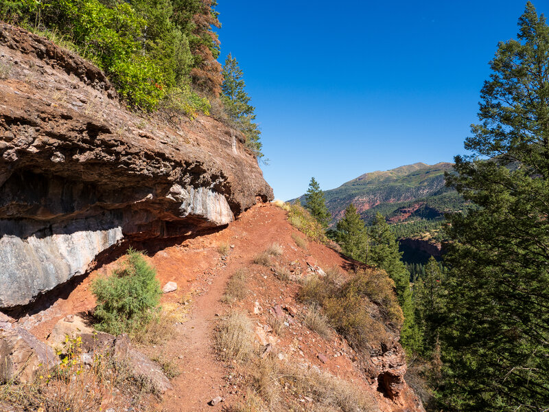 Starting out along the Dallas Trail.