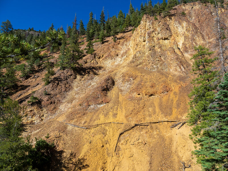 The "Blowout" section of trail.