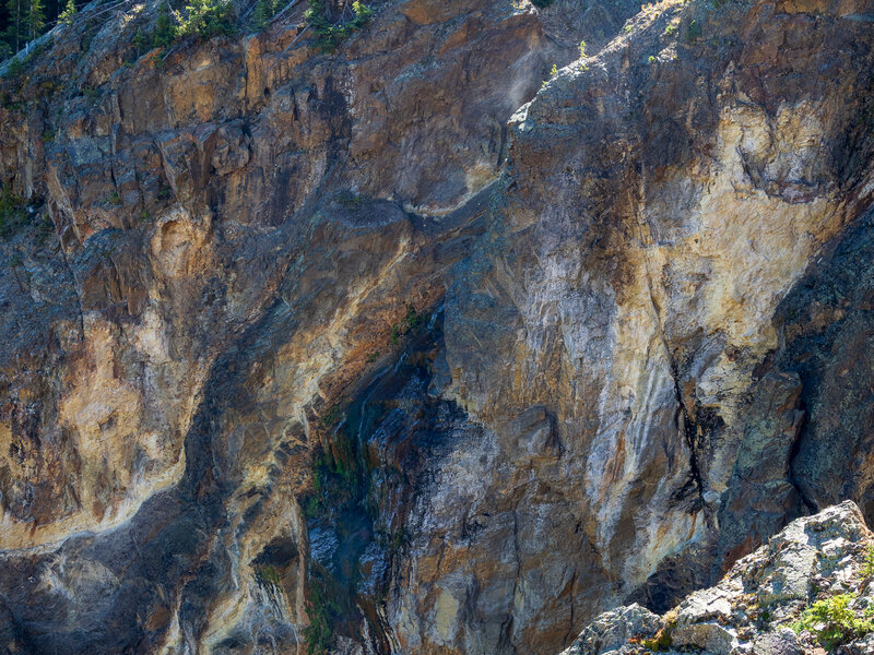 Gary Copper Falls may be dry during the late summer.