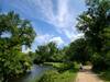 Willow River near the Nelson Farm - Trout Brook trail junction.