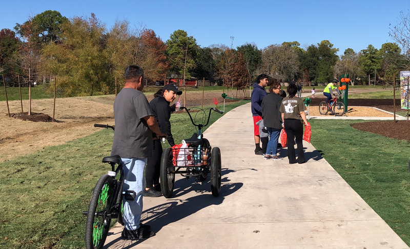 The Vogel Creek Greenway ribbon cutting ceremony was on December 17, 2023.