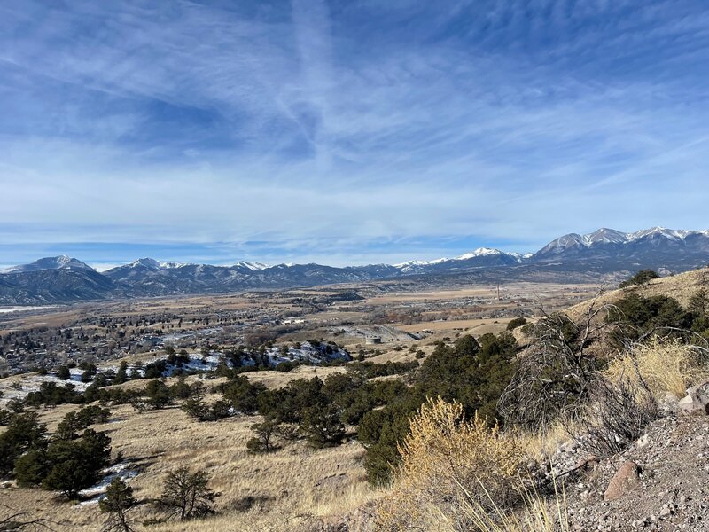 High desert flowing.