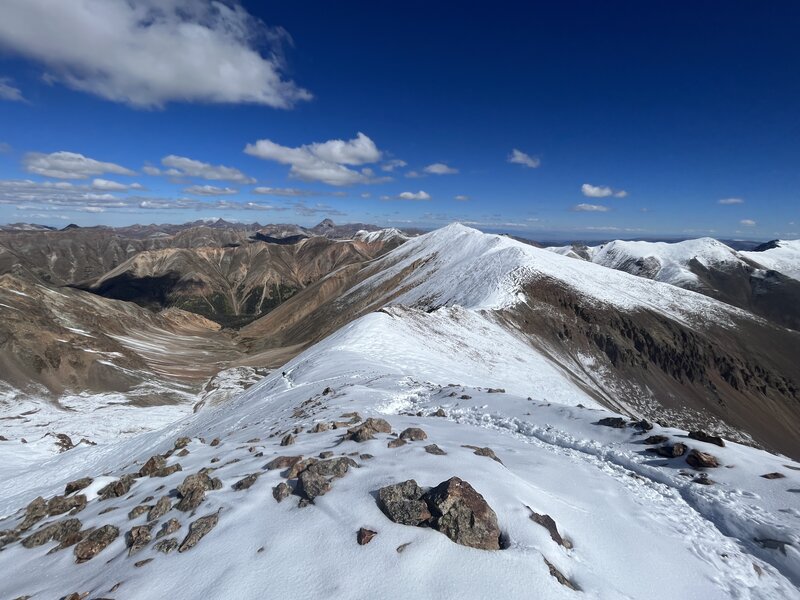 Approaching the Sunshine summit.