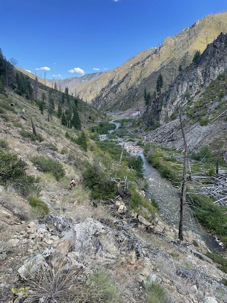 Little Pistol Creek (location not exact)