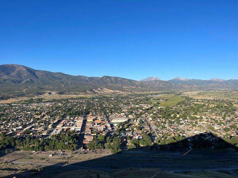 View from the top of S-Mountain.