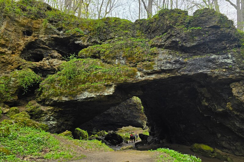 Natural Bridge, Maquoketa Caves State Park.