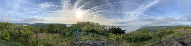 Panorama from Hook Mountain