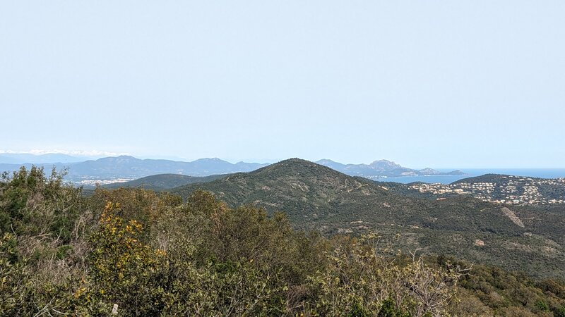 Alps and Pic du Cap Roux from Deffend Peak Loop.