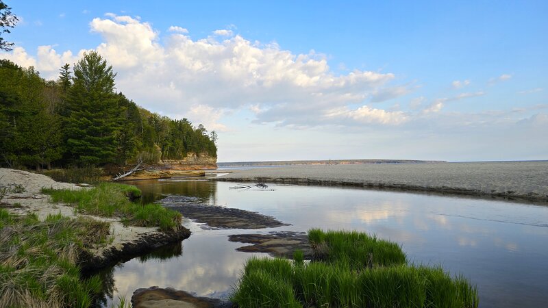 Miners Beach and Castle Trail.