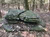 Flat Rock stone bench.