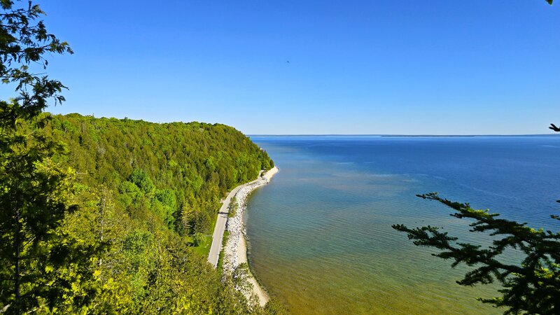 View from Tranquil Bluff Trail.