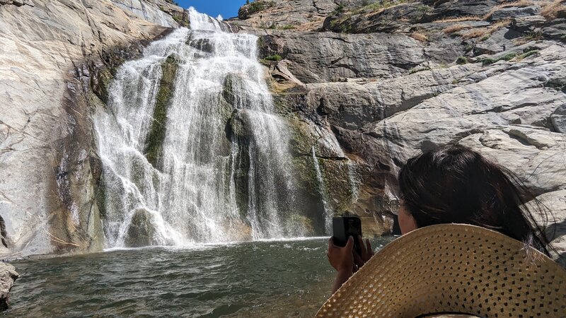 Plunge basin below Stevenson Falls.