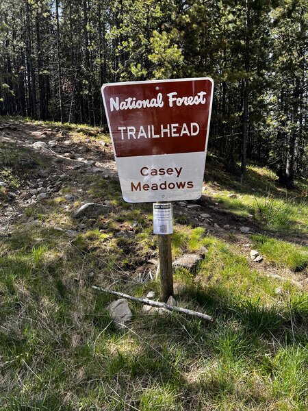 Casey Meadows Trailhead