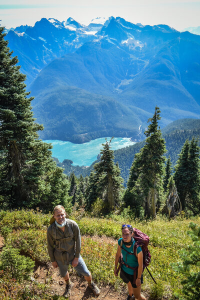 Hiking with friends - the more the merrier!