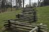 The trail passes a picket fence where the battle was fought in January 1862.