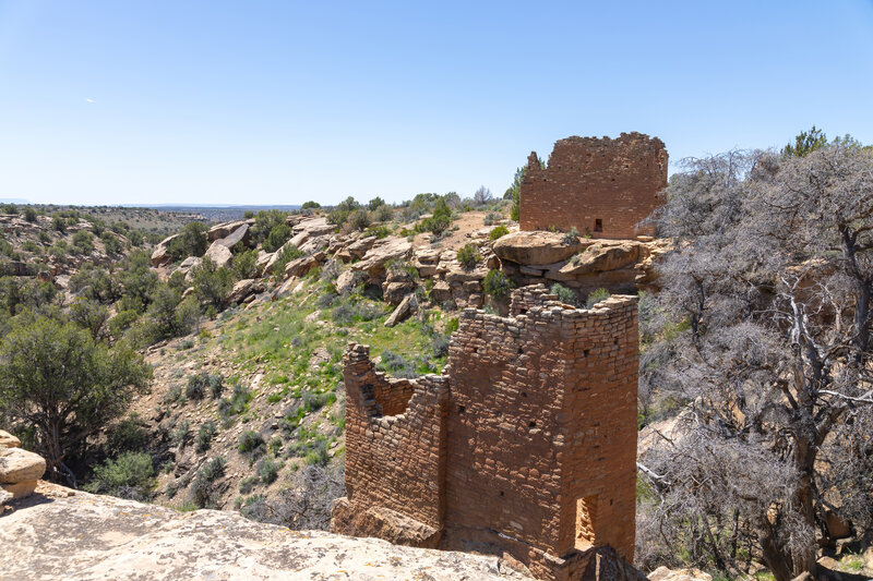 Holly House and Tilted Tower