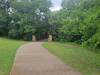 The bridge on Chatsworth Ln. over a tributary creek.