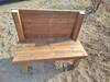 On of the bench where you can sit.