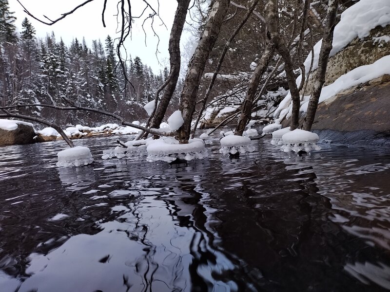 Les merveilles de l'hiver. The wounder of winter.