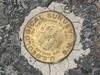 Geological Survey Marker on Argentine Pass, 13207', highest pass on the Continental Divide.