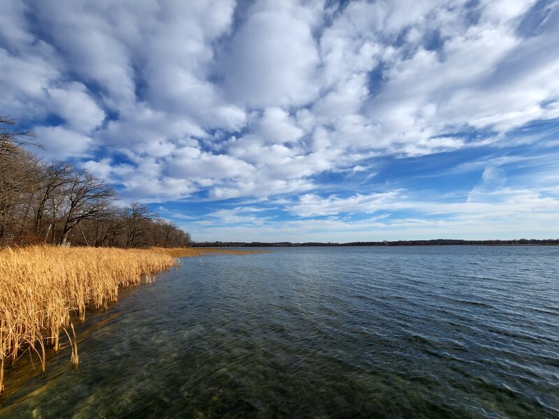 Lake Carlos in November.