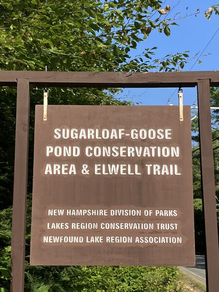 Sugarloaf Ridge - Goose Pond Conservation Area, Alexandria, NH 03222.