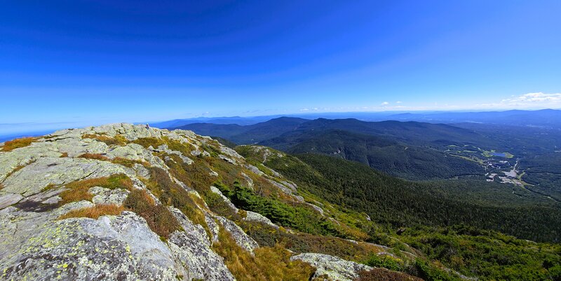 Looking North from Mount Mansfield.