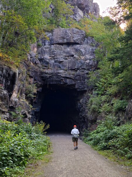 The DWP Tunnel's western portal