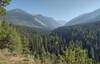 The Swift Creek valley and mountains that border it, are seen looking northeast from the Swift Creek Lookout.