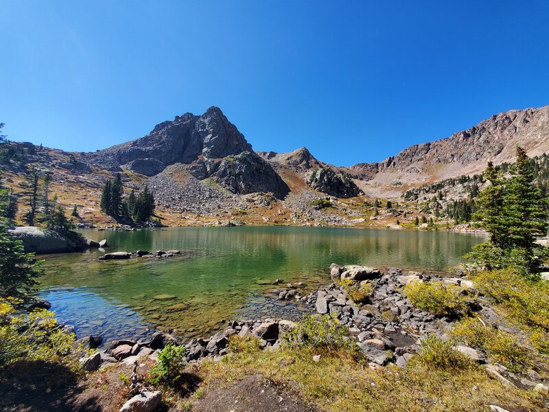 Great panorama from the shores of Gore Lake.