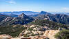 View of Lawson Peak from the top of Gaskill Peak.