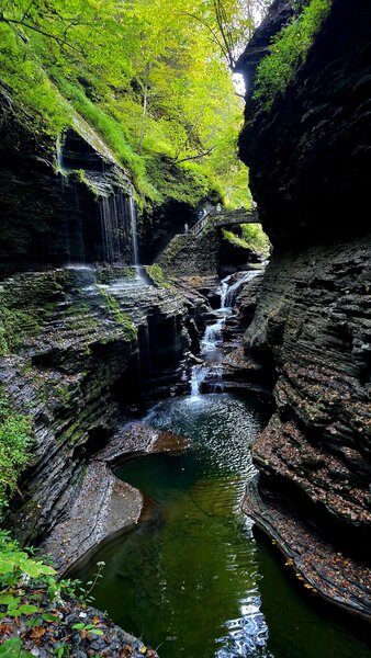 Rainbow Falls and Triple Cascade Falls.