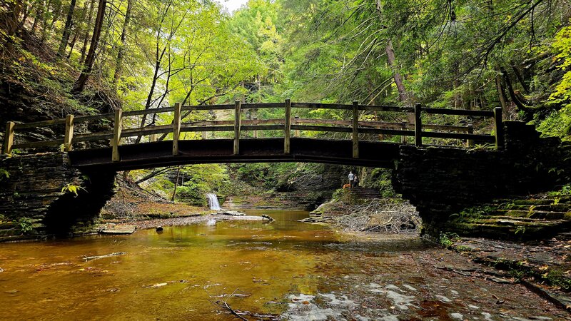 Buttermilk Falls Gorge