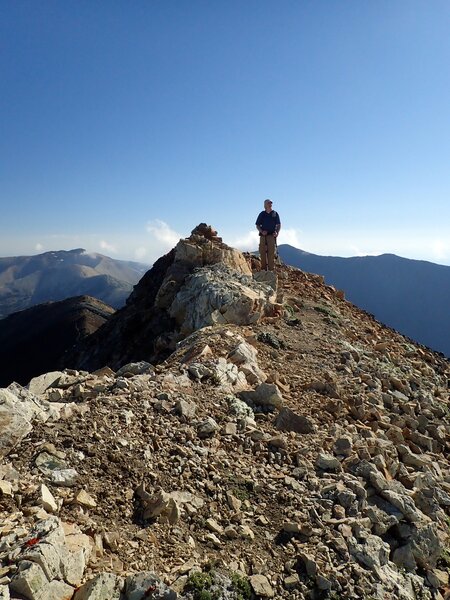 On Sacajawea's summit.