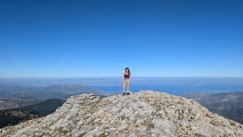 Standing on top of the Mugli Turla.