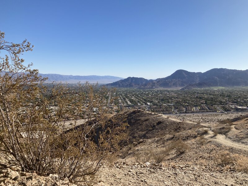 View of Palm Desert and Coachella Valley