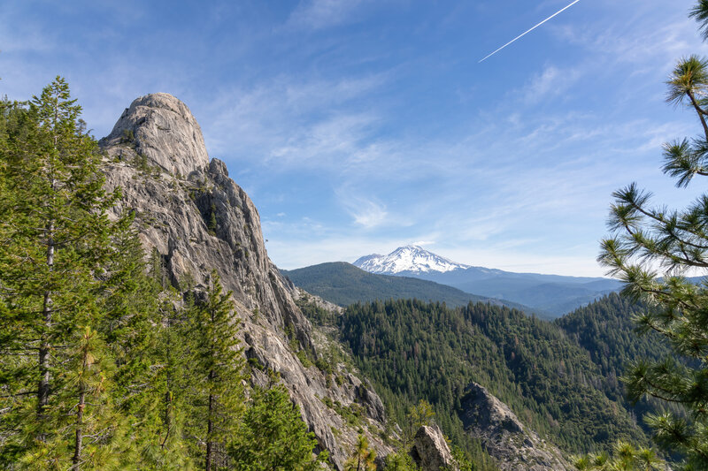 Castle Dome and Mount Shasta.