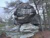 Balancing Boulder on the top of the ridge.