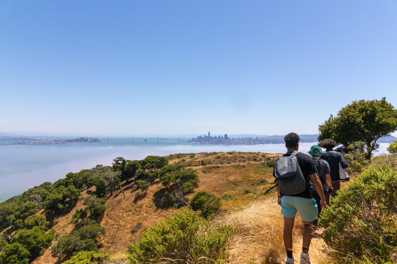 San Francisco from Ida Trail.