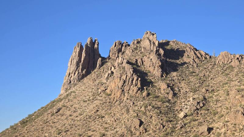 One of the many views from the top of the trail.